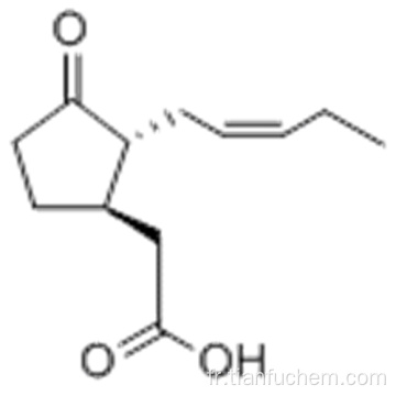 Acide cyclopentaneacétique, 3-oxo-2- (2Z) -2-pentène-1-yl -, (57190182,1R, 2R) CAS 6894-38-8